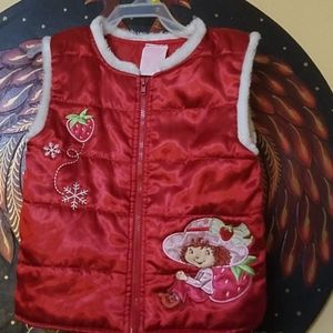 Strawberry shortcake Vest sz. 4T. Girls